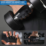 HASTHIP® Weight Lifting Gym Workout Gloves Men & Women, XL