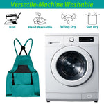 HASTHIP Gardening Apron for Outdoor and Craft Use with Dual Front Pockets and Adjustable Tie‑Back | Waterproof Oxford Cloth Utility Design