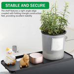 HASTHIP TV Screen Top Shelf for Monitor and Computer | Adjustable 11.8 x 4.7 in Dual‑Leg Mount