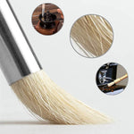 Coffee Brush Set, Professional Espresso Brush Kit, Include Wooden Coffee Grinder Machine Cleaning Brush and Nylon Espresso Brush for Coffee Machine Group Head (5Pcs)