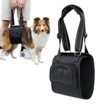 HASTHIP® Dog Lift Harness for Large Dogs,Adjustable Support Sling for Back Legs,Portable Dog Carrier Senior Injured or Disabled Pets Hip and Rear Leg Aid Recovery and Mobility – Black M