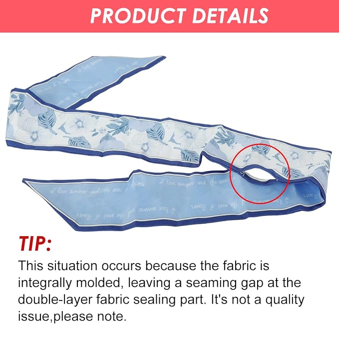 HASTHIP® 5-Piece Floral Hair Scarf Set for Women