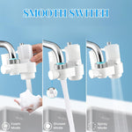 HASTHIP Kitchen Sink Faucet with 360° Flexible Dual Sprayer and Refillable Soap Dispenser | One Button Auto Mixing Design for Easy Cleaning