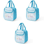 HASTHIP Lunch Bags for Kids featuring Cinnamoroll Cartoon Print 20x13.5x23cm | 3PCS Set