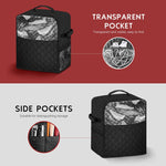 HASTHIP® Storage Bag for KitchenAid 5/4.5 Quart Blender Stand Storage Bag with Handles & Pockets Waterproof Dust Proof Small Kitchen Appliance Organizer Bag for Blender, Toaster, 36x23x38cm