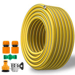 HASTHIP® 50ft Heavy Duty Garden Hose, 1/2in Garden Hose Pipe, Reinforced Flexible Kink Resistant Hose for Yard Lawn Garden Watering