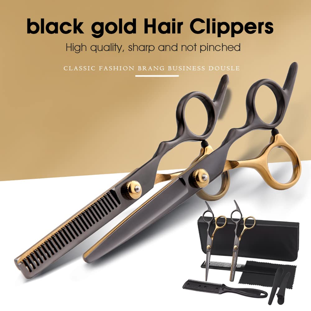 MAYCREATE® Hair Cutting Scissors for Men Stainless Steel Professional Salon Barber Hair Dressing Scissors Barber Kit Scissors for Hair cutting Kit Haircut Dressers Scissor