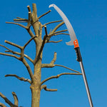 HASTHIP Tree Pruning Pole Saw for High Limb Gardening with 118 in Reach and Curved Blade