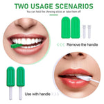 HASTHIP Chewies for Invisalign Aligner 4PCS with Mint Flavor and Food Grade Safety | Portable Tray Seaters for Clear Aligners