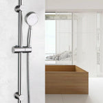 HASTHIP Shower Slide Rail for Bathroom with Adjustable Holder and No Drill Mounting | 25.9 in Stainless Steel Design