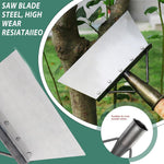 HASTHIP Hand Weeder for Weed Removal and Mud Cleanup with Metal Shovel Scraper | 2PCS