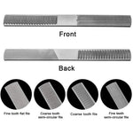 HASTHIP® Wood Rasp File 4 Way Hand File and Round Rasp