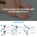 ALAY® 1 Pair Acupressure shoe sole, Breathable Magnet Nubs Massager shoe insoles for men women Stimulate Blood Circulation, Relieve Tension - acupressure tools acupressure kit (Small Size EU 35-40)