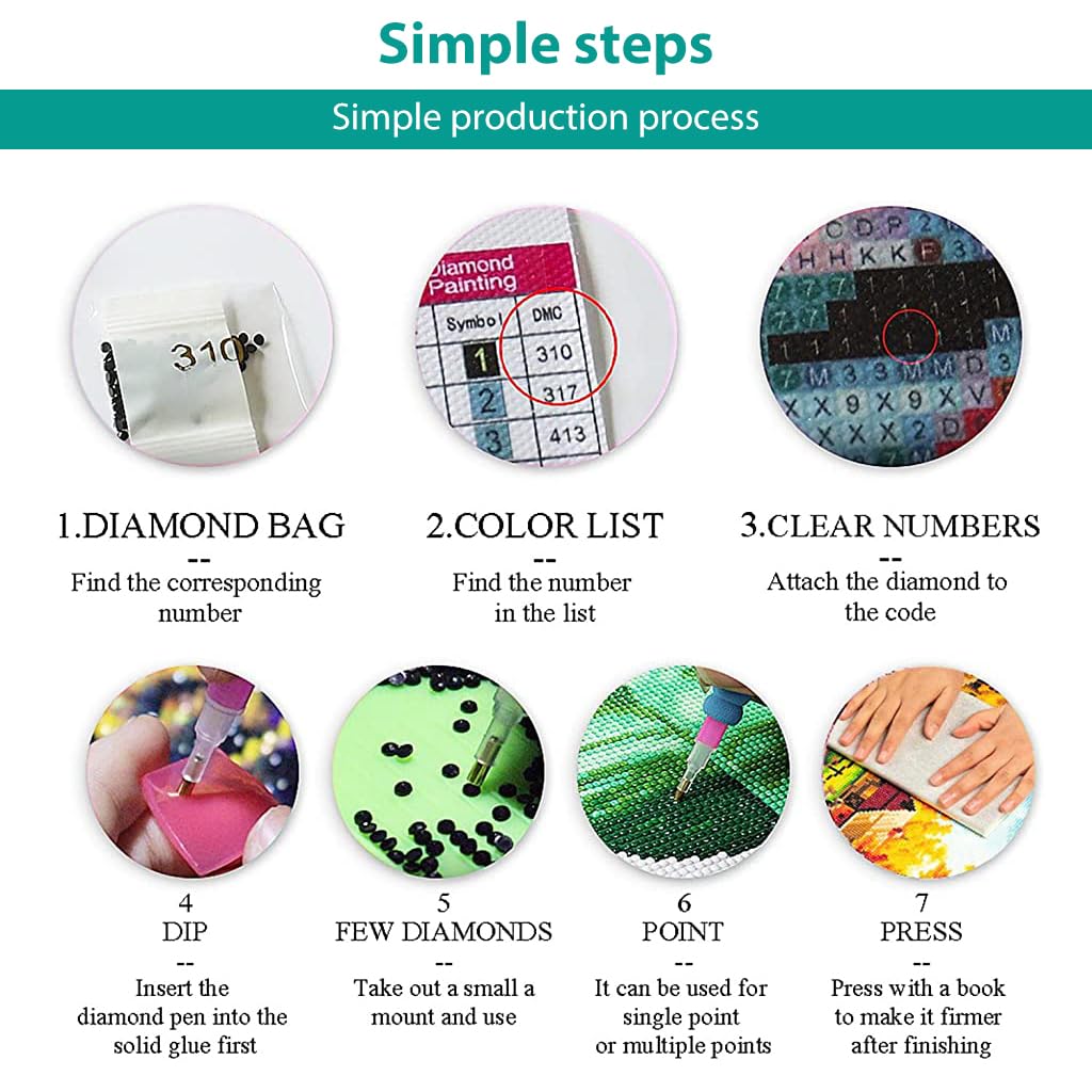 HASTHIP Diamond Painting Kit for Adults with 27.5 x 15.7 in Moon Tree Canvas | DIY Full Drill Crystal Rhinestone Art Decor