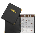 HASTHIP® Leather Hard Cover Menu Cover