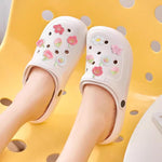 HASTHIP Clog Charms for Slippers with Secure Snap Attachment and 11 Assorted Flower Designs | Cute Rubber Shoe Accessories