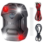 HASTHIP Car Rodent Repellent Device for Car and Home with 9–65Hz Ultrasonic Sound featuring Dual-Color Flash Light | Smart Motion Sensor Energy Saving