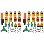 HASTHIP Garden Hose Connectors for Gardening and Car Washing with 34 pcs Quick Adapter Set | Plastic Material
