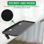 HASTHIP TV Screen Top Shelf for Monitor and Computer | Adjustable 11.8 x 4.7 in Dual‑Leg Mount