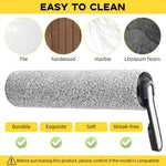HASTHIP Replacement Brush Roll Set for Tineco S5 S5 Pro with 2 Rolls and 3 HEPA Filters | Soft Microfiber Wet Dry Use