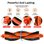 HASTHIP® 12Pcs Replacement Parts Kit Compatible with Mi Robot Vacuum-Mop P, Includes Durable Side Brushes & Cleaning Tools, Easy Install, Complete Replenishment Accessories for Mi Mop P