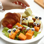 HASTHIP Food Fruit Forks for Kids featuring 10pcs blunt round tips | BPA free plastic