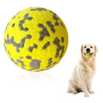 HASTHIP® Pelota para Perros 3 Pulgadas,Juguete de Rebote Alto y Durable,Bola Interactiva de E-TPU para Perros Pequeños Medianos y Grandes Resistente Impermeable Fácil Limpiar