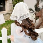 HASTHIP 2-Pack Lace Headbands with Bow Detail for Women