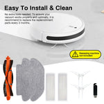 HASTHIP Accessories Kit for Mi Robotic Vacuum Mop P with 10Pcs Set including 1 Main Brush|2 Filters