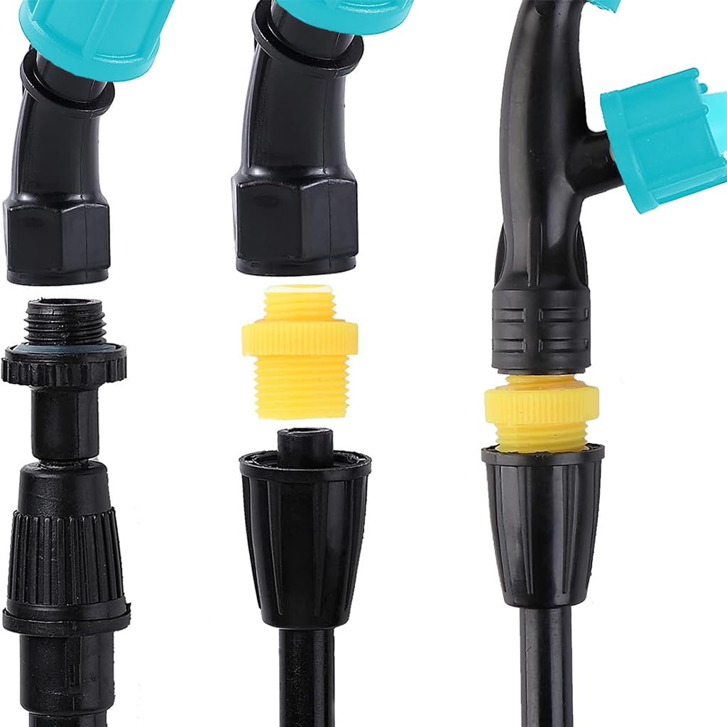 HASTHIP Garden Sprayer Nozzle for Plants with Adjustable Fine Atomization | 3Pcs Multi-Head Set