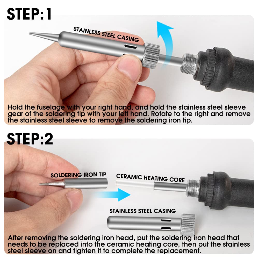 HASHITP 320 Wire Terminals with Crimping Tool