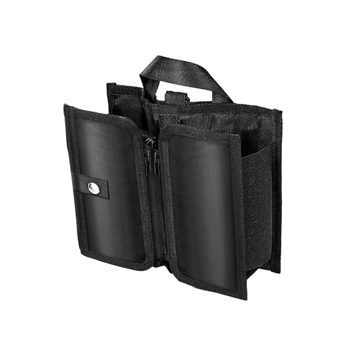 HASTHIP Luggage Cup Holder for Travel with Dual Zipper Compartments and Oxford Cloth Design