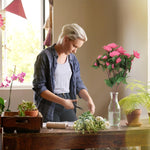 HASTHIP Rhododendron Artificial Flowers for Home and Wedding Decor with 2 Bouquets 33cm | Pink Retro Style Simulated Blooms