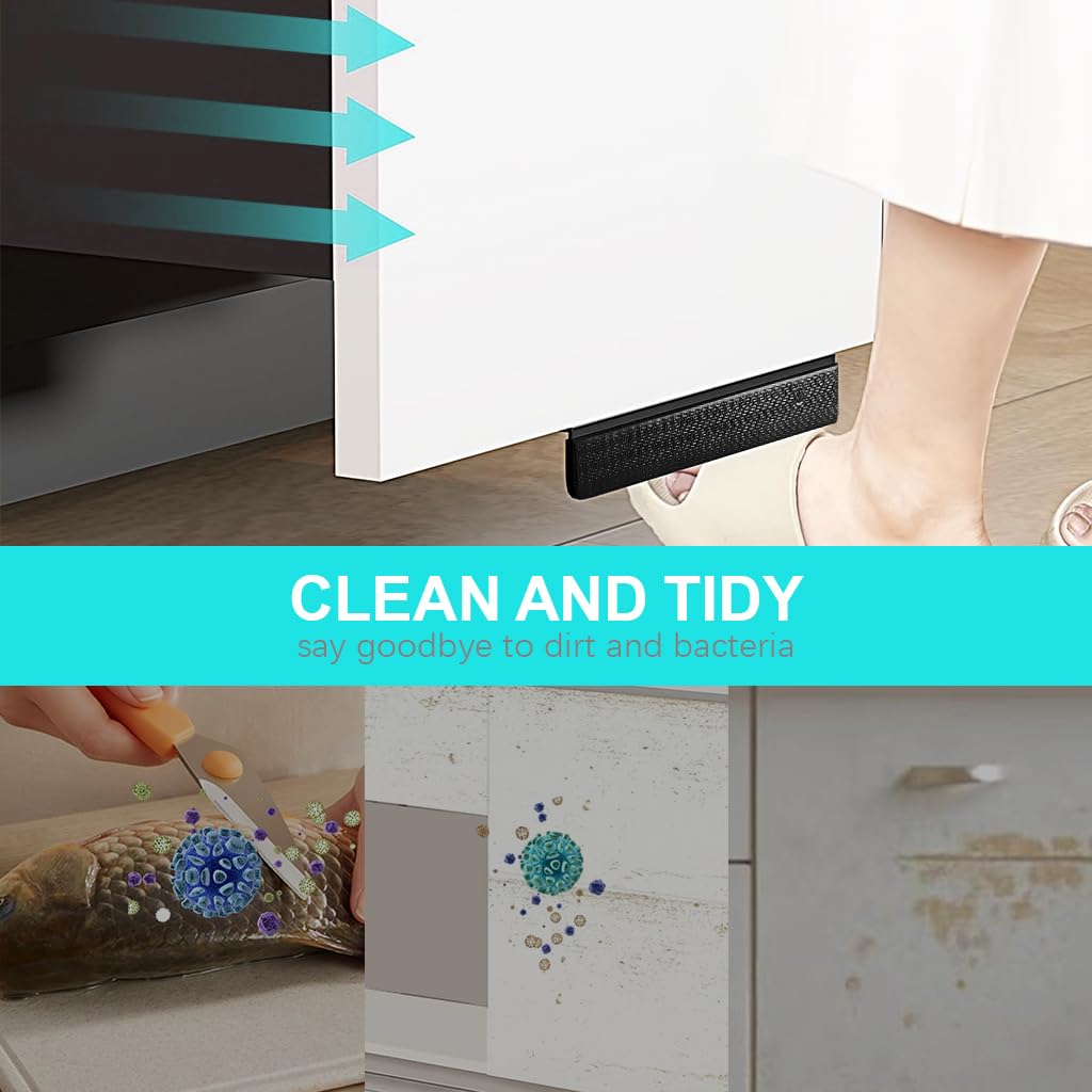 HASTHIP Foot Pull for Kitchen Cabinet Doors with Touchless Hands Free Design | Carbon Steel