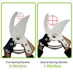 HASTHIP Hand Pruner Cutter for Gardening with Safety Lock and High Hardness Steel Blades