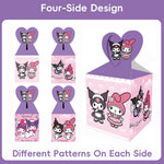 HASTHIP Gift Boxes for Return Gifts featuring Heart Shaped Handle Design | 12Pcs Cute Cartoon Paper Bags for Birthday and Party Favors