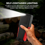 HASTHIP® Wood Moisture Meter with Light, Pinless Moisture Meter, LCD Color Display, Wall Moisture Meter with Sound Alarm & 4 Mode Moisture Sensor for Firewood, Lumber, Masonry, Battery Not Included