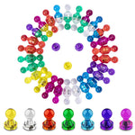 HASTHIP Fridge Magnets for Home and Office with 36pcs Strong Neodymium Core | Colorful Set