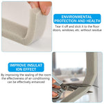 HASTHIP Window Gap Sealing Tape for Noise Reduction and Dust Proofing 3x200cm | Self Adhesive Foam Strip