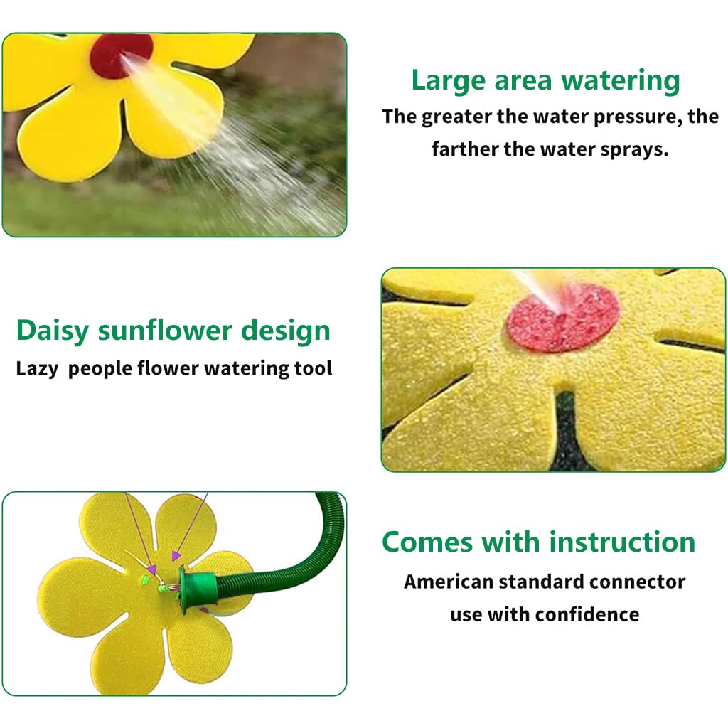 HASTHIP Garden Sprinkler for Lawn and Kids Fun with Random Swing Water Flow | Backyard Play