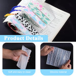 HASTHIP Bookmark Resin Mold for DIY Crafts with Heart Embossing and 8 Tassels | Flexible Silicone