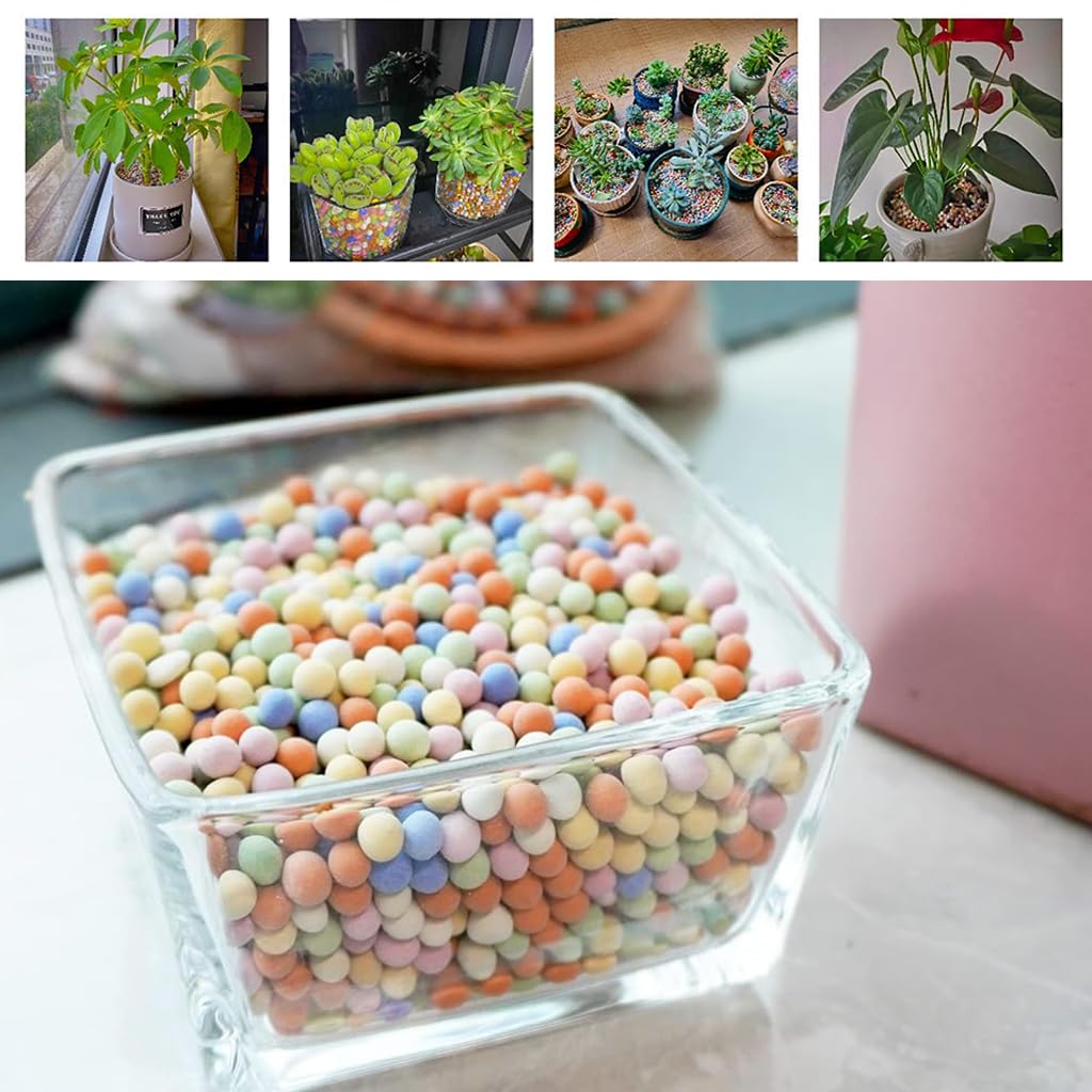 clay hydroponic planter HASTHIP 500g Hydroponic Clay Balls for Planter Drainage– Hasthip