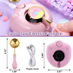 HASTHIP Electric Wax Seal Warmer Kit for DIY Crafts with Graphene Heating Base and USB Power
