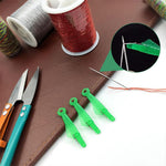 HASTHIP Sewing Machine Needle Threader Set of 10 with Automatic Loop Tool for Easy Use