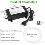 HASTHIP Ozone Generator for Air and Water Purification featuring 1000 mg/h Output | 2 PCS