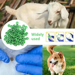HASTHIP Lamb Tail Docking Rings 100 pcs 0.24 in Inner Diameter Rubber for Newborns | Bloodless Elastrator Application
