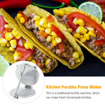 HASTHIP Paratha Press Maker 6.3 in for Roti and Puri with Aluminum Alloy Body | Round Dough Press