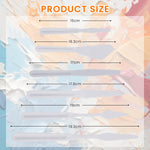 HASTHIP Plastic Spatula Palette Knives for Painting with Ergonomic Handles | 30 Pcs Set