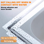 HASTHIP Aluminium Tape Waterproof for Bathroom and Kitchen Sealing with Strong Adhesive | 1.96 inch x 32.8 ft Silver Self Adhesive Repair Strip