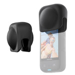 HASTHIP® Funda de Silicona para Lente Insta360 X4/X5 - Tapa Protectora Extraíble Antirayaduras, Cubierta Suave y Duradera Compatible con Cámara Insta360 X Series